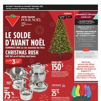 Canadian Tire - Weekly Deals - Christmas Rush (Ottawa Area/ON_Bilingual) Flyer