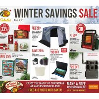 Cabelas - Weekly Deals - Winter Savings Sale Flyer