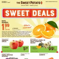 The Sweet Potato - Sweet Deals Flyer