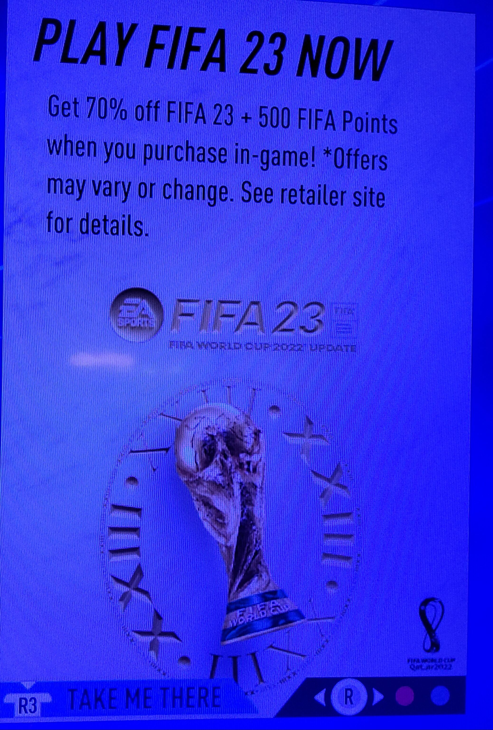 STEAM] FIFA 23, 70% off, $26.99 - RedFlagDeals.com Forums
