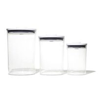 3 Pc. Oxo Good Grips Pop 2.0 Round Storage Canister Set 