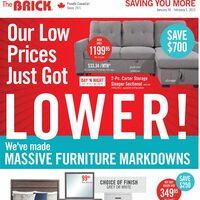 The Brick - Saving You More - Massive Furniture Markdowns (ON) Flyer