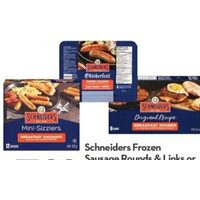 Schneiders Sausage Rounds & Links Or Oktoberfest Sausages