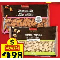 Irresistibles Pistachios, Almonds or Walnut Halves & Pieces