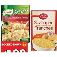 Knorr Sidekicks or Betty Crocker Potatoes