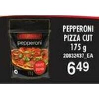 Pepperoni Pizza Cut