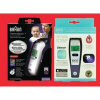 Braun Ear Thermometer Or Bios Ear Thermometer With Bluetooth 