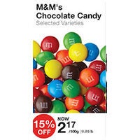M&m's Chocolate Candy