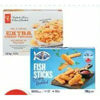 High Liner Fish Sticks, Salmon Fillets or PC Large Frozen Entrees
