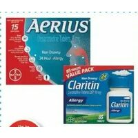 Aerius or Clartin Allergy Tablets