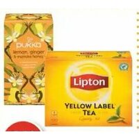 Lipton Yellow Label or Pukka Tea