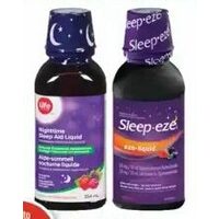Sleep-Eze, Life Brand Nighttime Liquid or Sleep Aid Capsules