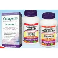Webber Naturals Collagen or Glucosamine Natural Health Products