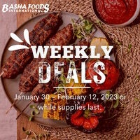 Basha Foods - 2 Weeks of Savings Flyer