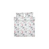 Holly Flannel Duvet Cover Set - Queen