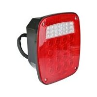 Power Fist 6-3/4 X 5-3/4 In. Universal Led Stop/turn/tail/backup Light