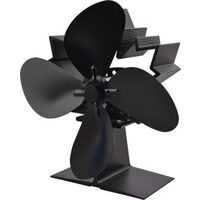 Power Fist 4-Blade Heat-Powered Stove Fan
