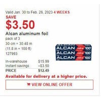 Alcan Aluminum Foil