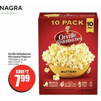 Orville Redenbacher Microwave Popcorn 