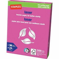 Staples FSC Certified Laser Paper - 500 Sheets