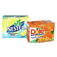 Nestea Or Lipton Iced Tea Or Dole Juices Or Drinks 
