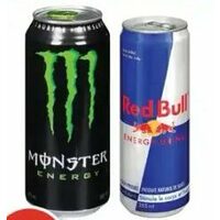 Monster, Red Bull Or Guru Energy Drink
