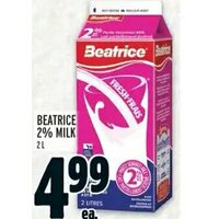 Beatrice 2% Milk