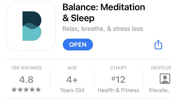 [Apple] Balance: Meditation & Sleep App - 1 year free (Worth $ 69.99 ...