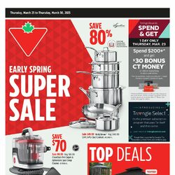Canadian Tire - Weekly Deals - Early Spring Super Sale (ON) Flyer