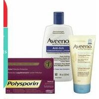 Polysporin Creams Or Ointments Or Aveeno Eczema Products 
