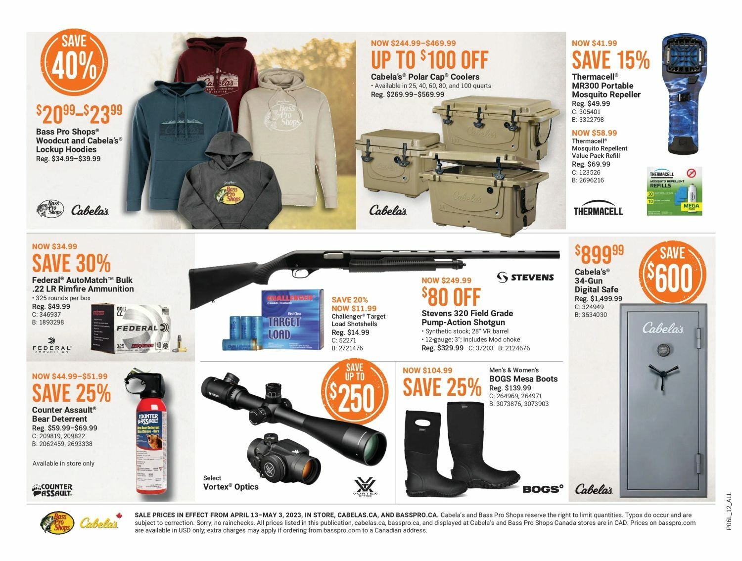 Bass Pro Shops Weekly Flyer - Spring Fishing Classic (ON) - Apr 13