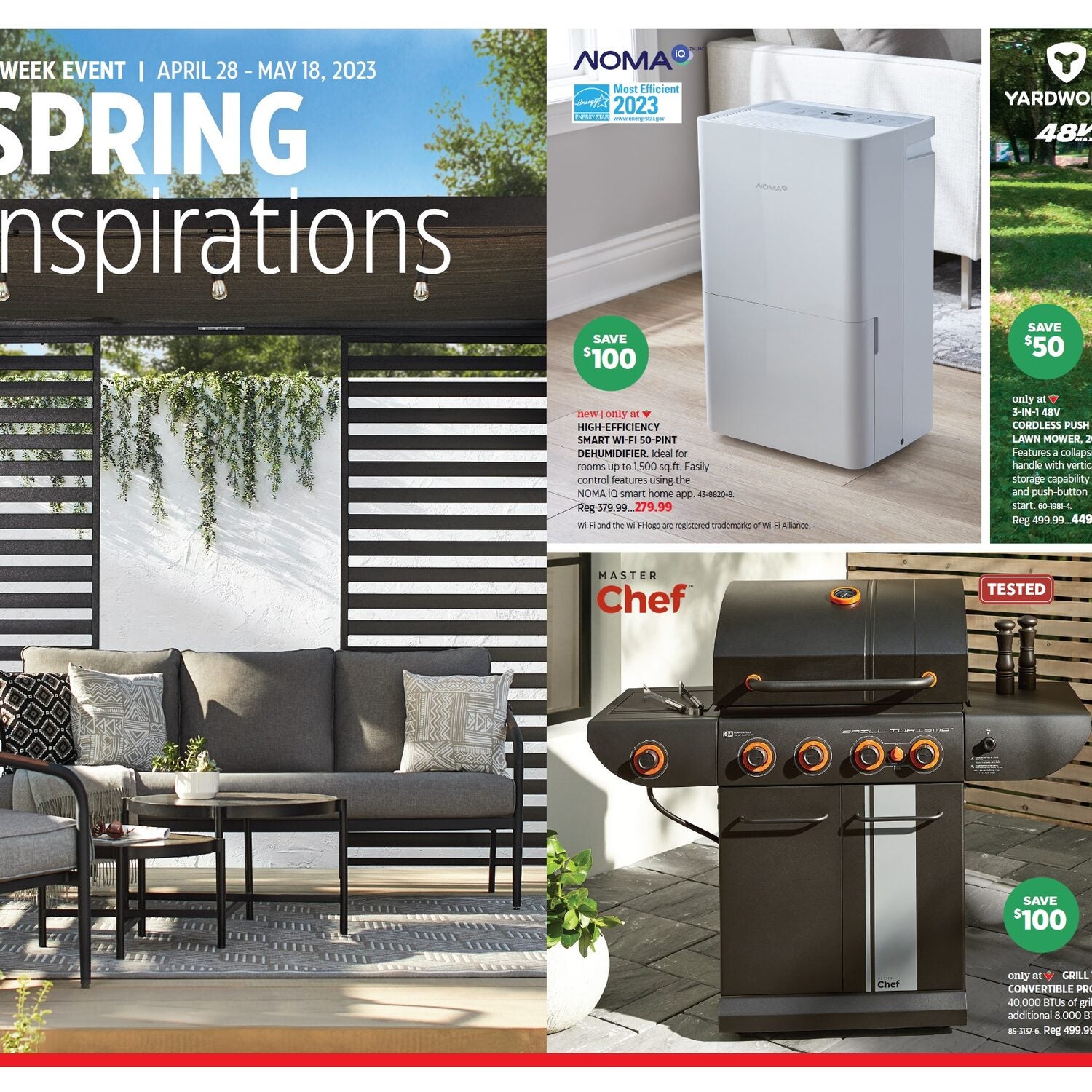 Canadian Tire Weekly Flyer - Spring Inspirations (West/YT) - Apr