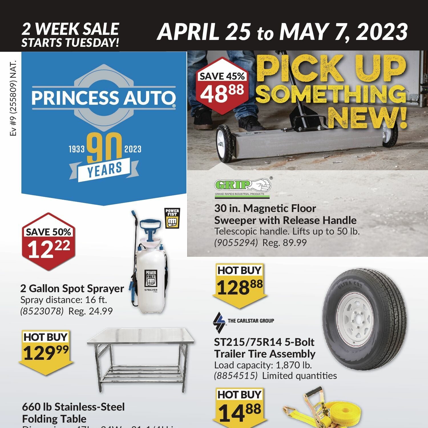 Princess Auto Weekly Flyer - 2 Week Sale - Pick Up Something New - Apr 25 –  May 7 