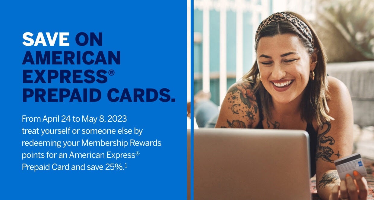 [American Express] 25 off when redeeming Membership Rewards for
