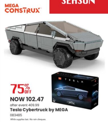 MEGA Tesla Cybertruck Vehicle Building Toy For Adults & Collectors –  NEXTLEVELUK