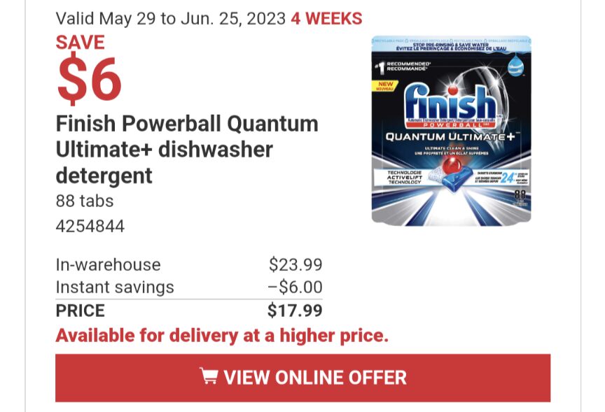 [Amazon.ca] Finish Quantum Ultimate 40 tabs [ATL 7.91 w/S&S, 0.20 per tab] RedFlagDeals