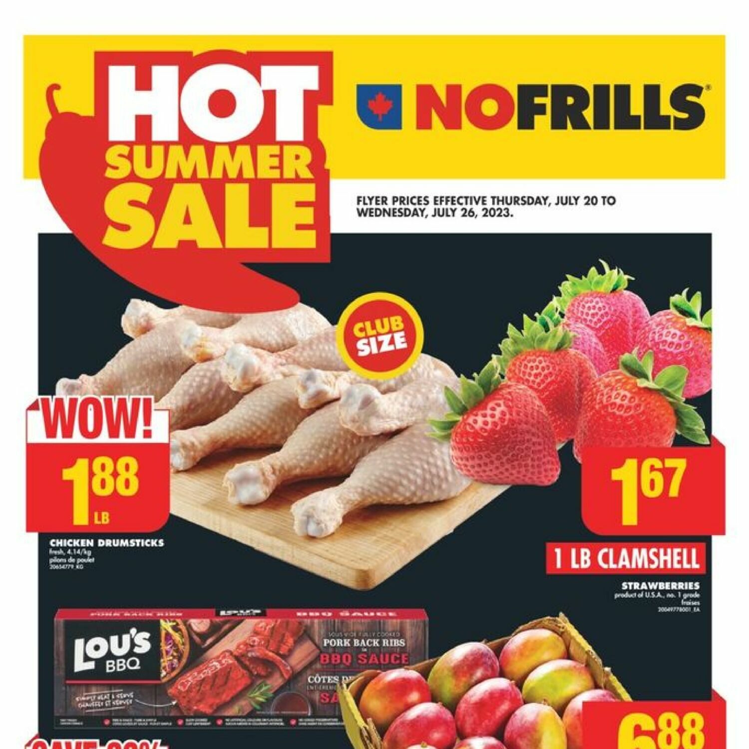 No Frills Weekly Flyer Weekly Savings Hot Summer Sale (Aurora