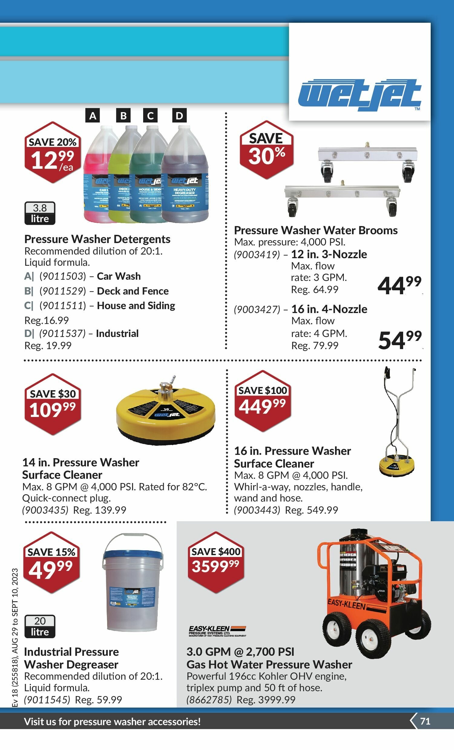 Princess Auto Weekly Flyer - 2 Week Sale - Great Finds For The Season - Aug  29 – Sep 10 