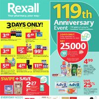 Rexall - Weekly Savings - 119th Anniversary Event (ON) Flyer