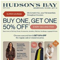 The Bay - Super Savings Flyer