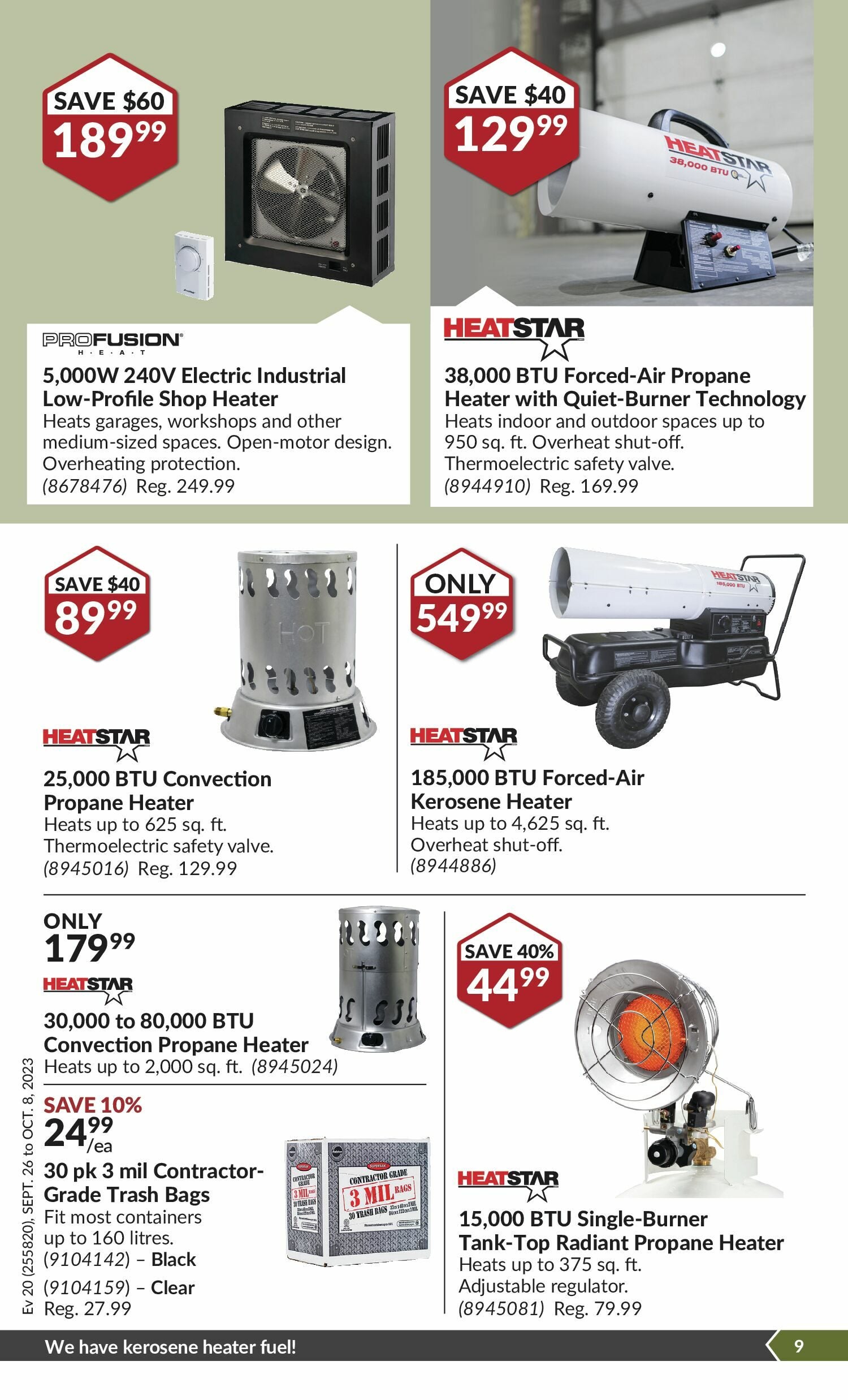 Princess Auto Weekly Flyer - 2 Week Sale - Ready For Fall - Sep 26 – Oct 8  - RedFlagDeals.com