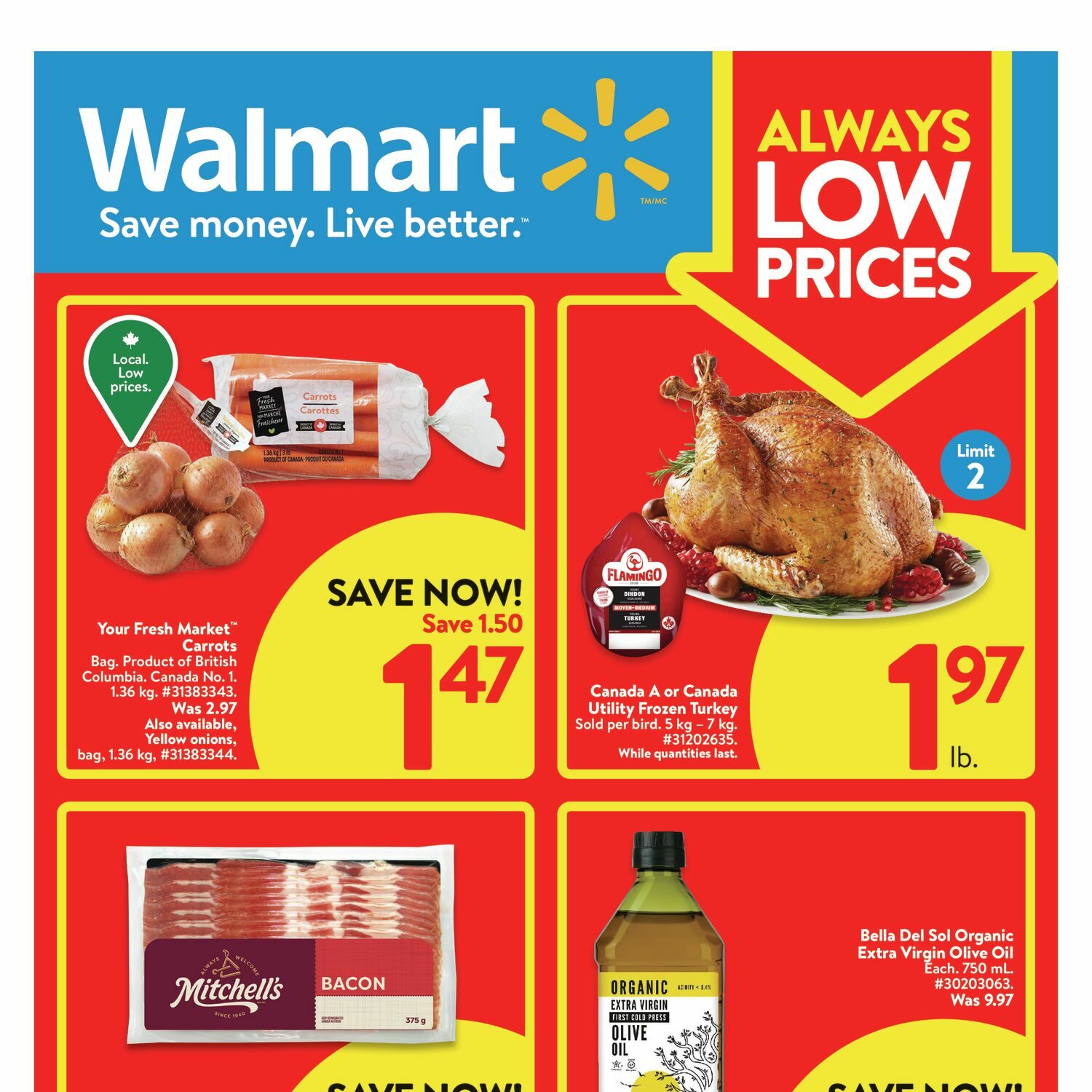 Walmart flyer medicine store hat