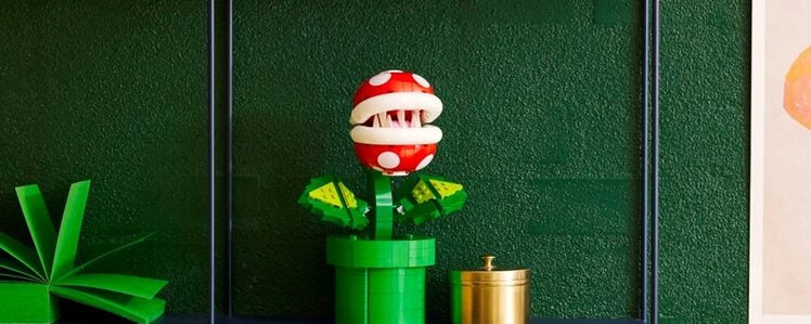 A New LEGO Super Mario Piranha Plant Set is Coming This November