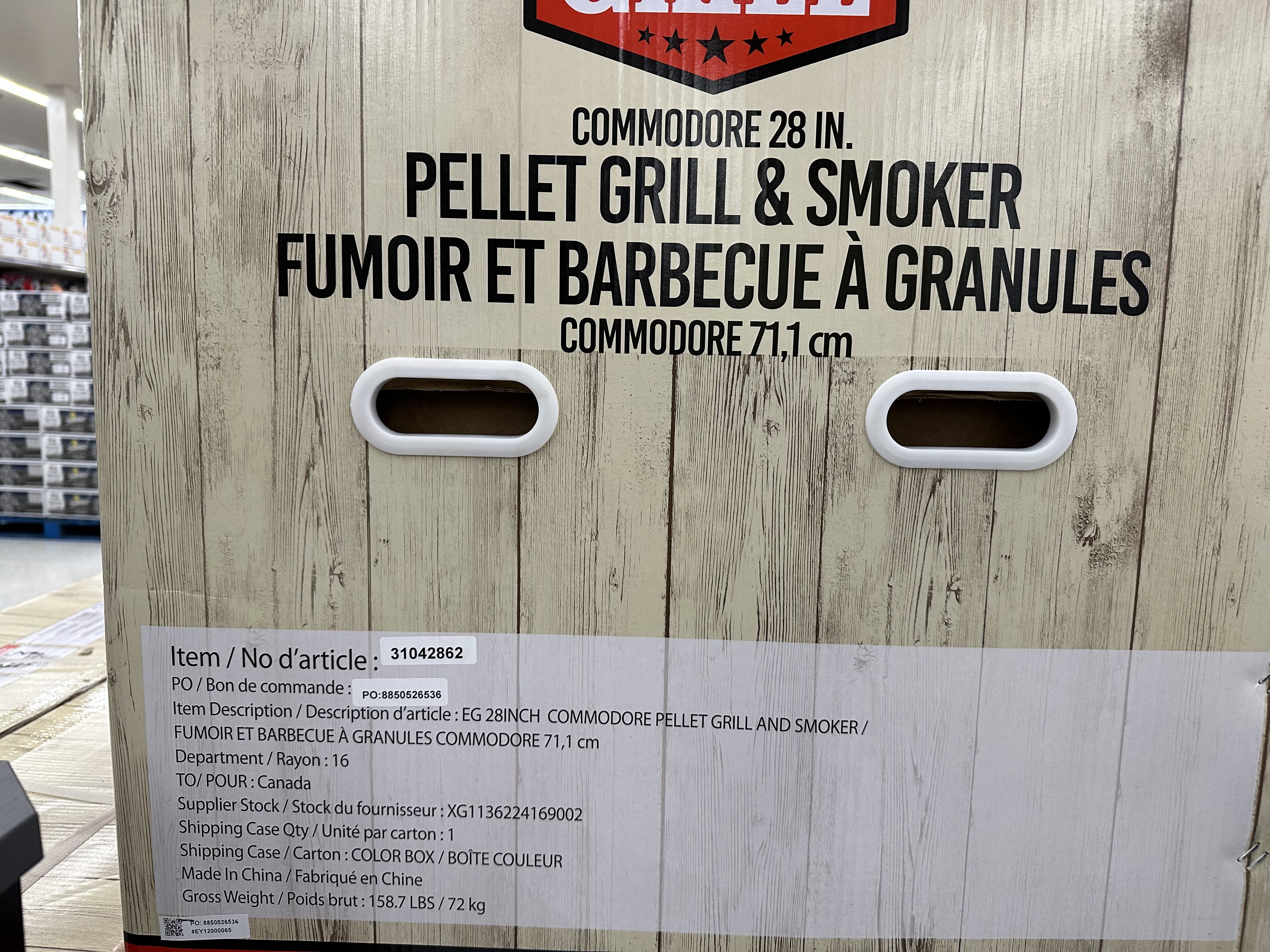 Got an Expert Commodore Pellet Grill and Smoker for free. It was