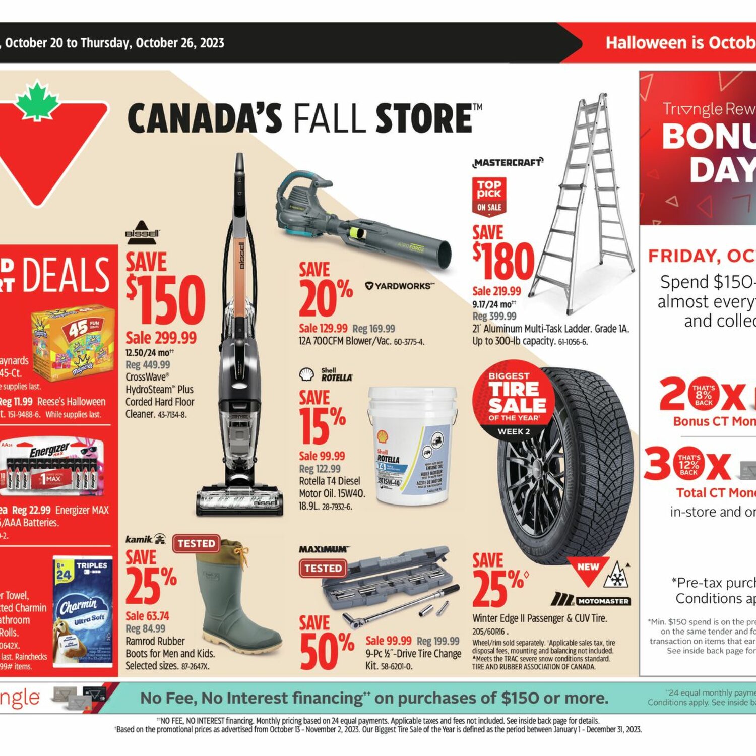 Canadian Tire Weekly Flyer - Weekly Deals - Canada's Fall Store