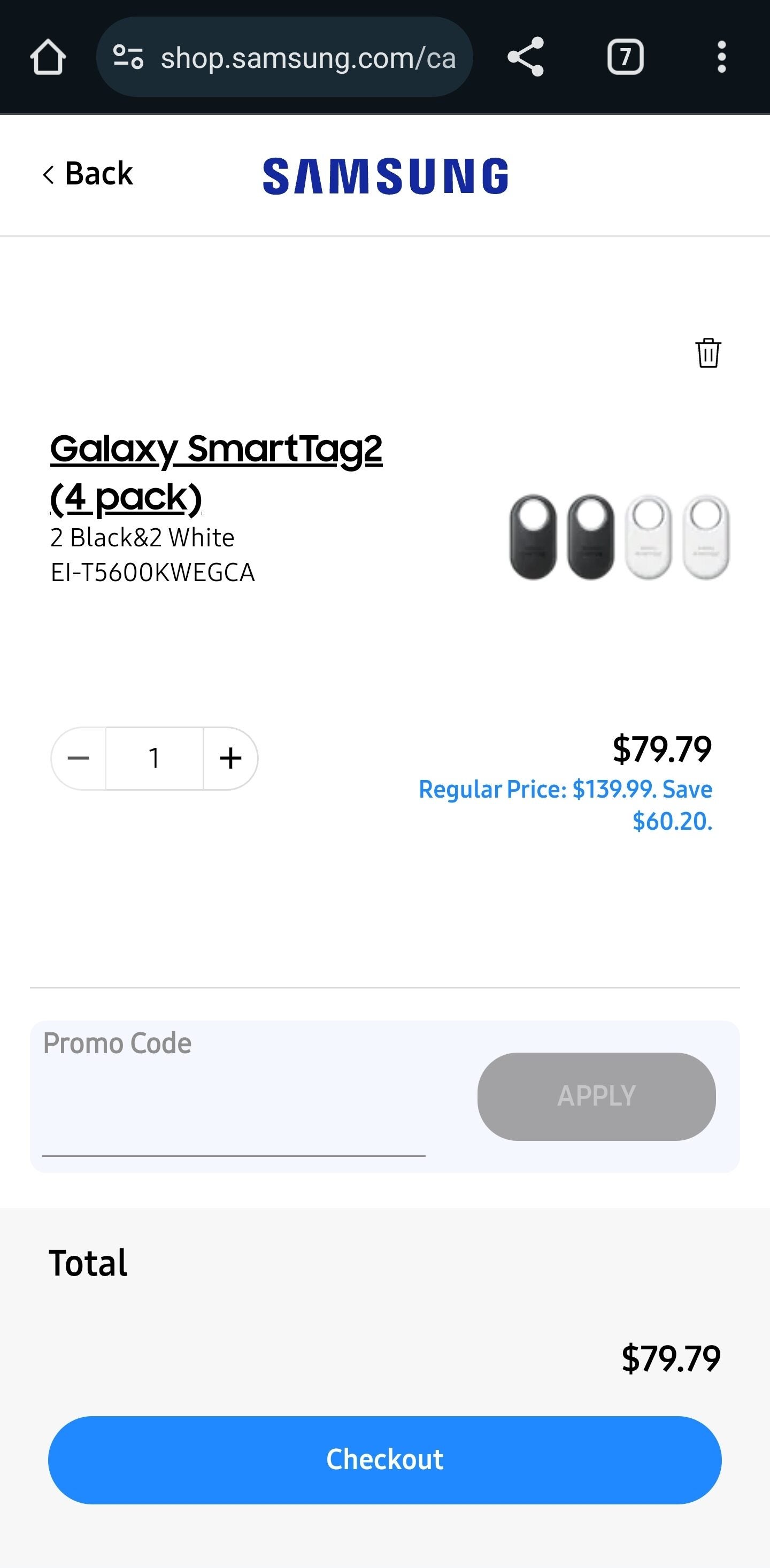 Samsung Galaxy Smart Tag 2(4 Pack)