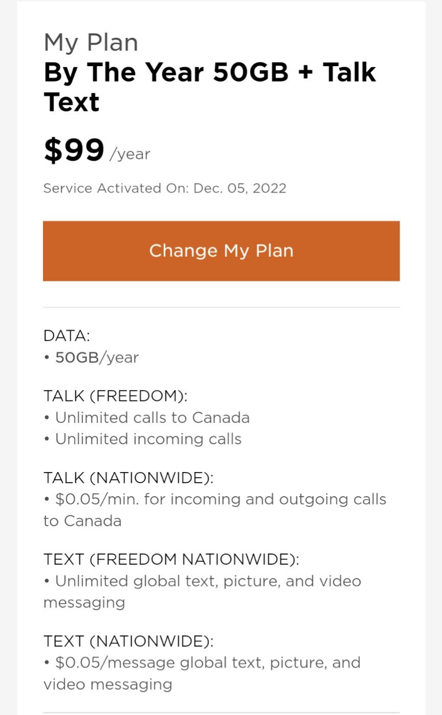 [Freedom Mobile] Prepaid 119 for 12 months with nationwide calling and 15Gb Page 26