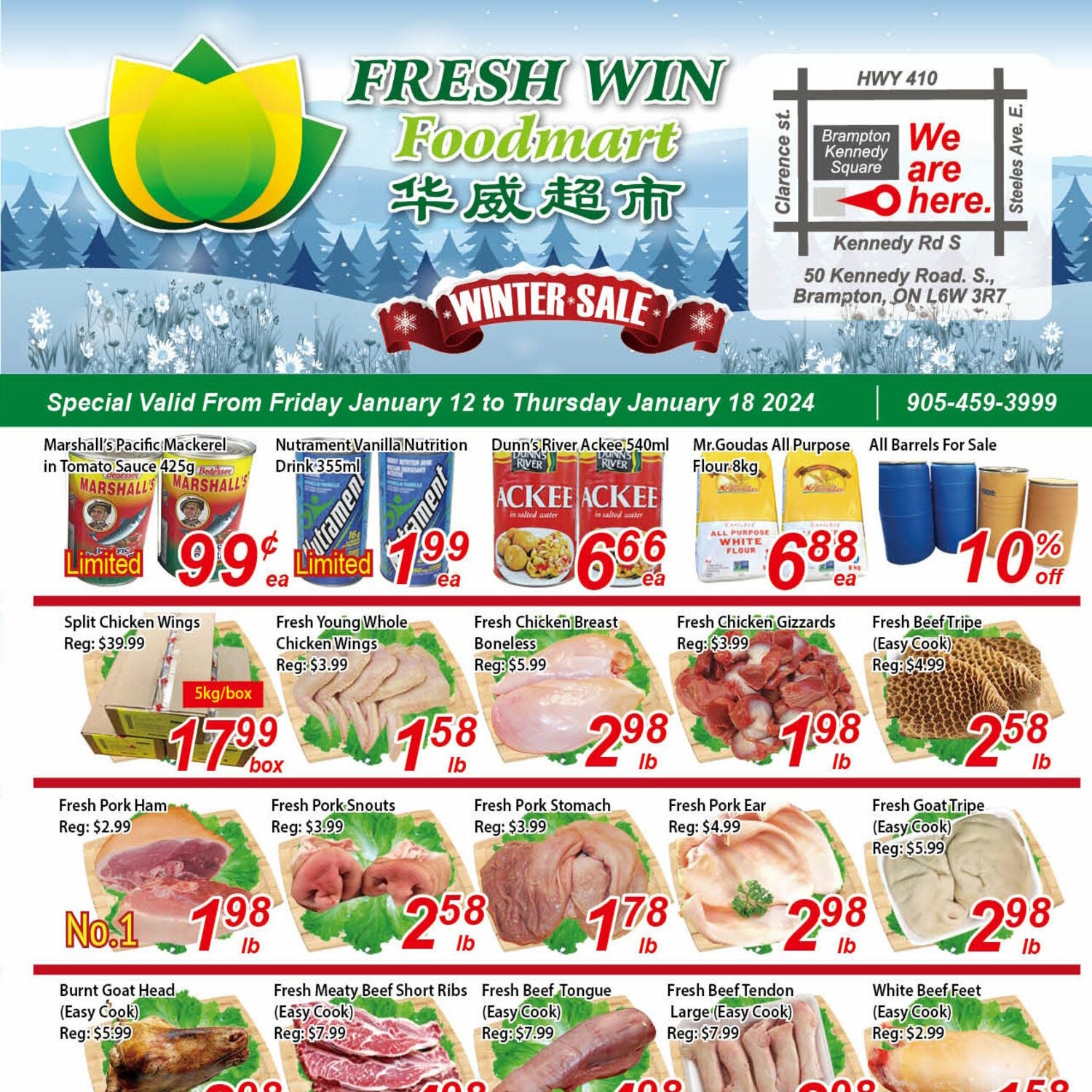 Seasons Food Mart Weekly Flyer - Weekly Specials - Jan 12 – 18 ...
