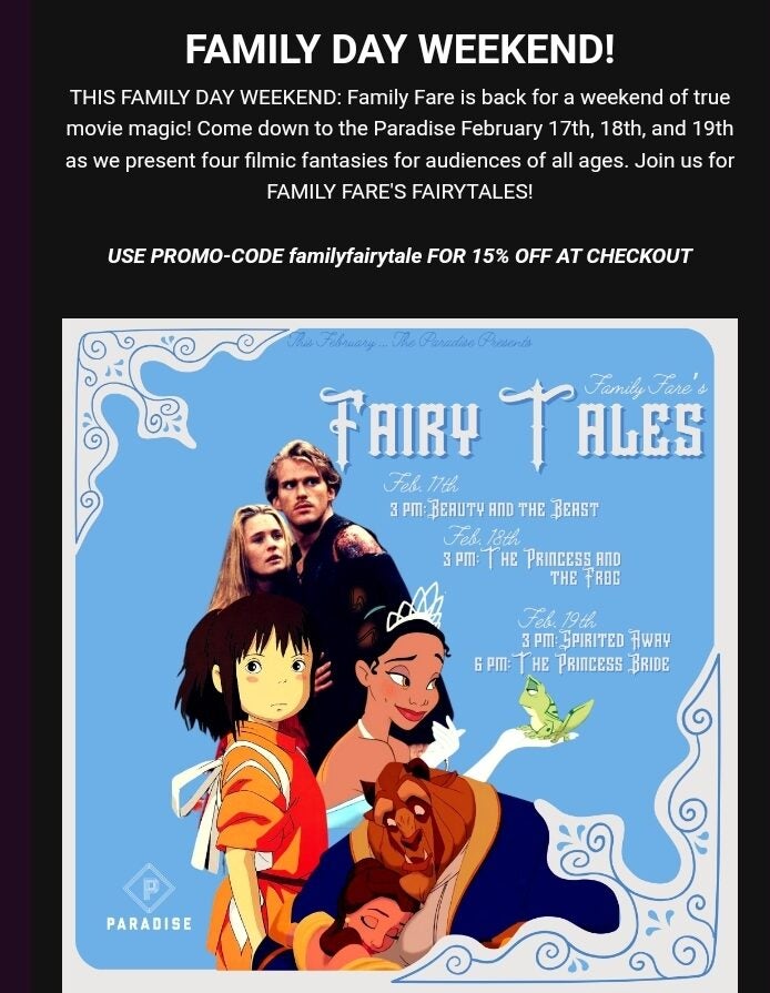 Promo code for come from best sale away mirvish