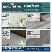 Reno Depot - Weekly Deals (Quebec City Area/QC) Flyer